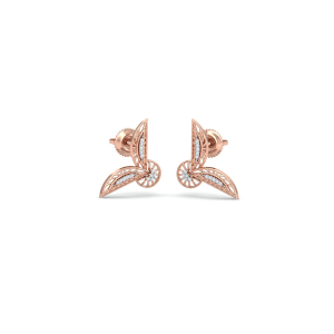 Lila Diamond Studs