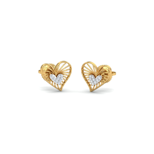 Valeni Heart Studs
