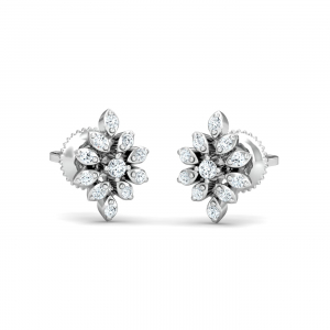 Blanc Stud Earrings