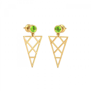 Eshma Peridot Earrings