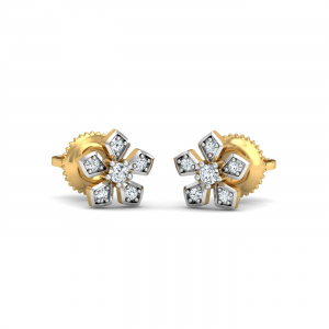 Blooming Floral Stud Earrings