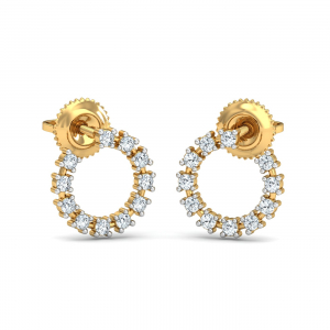 Aureole Stud Earrings