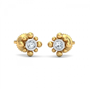 Beaded  Stud Earrings