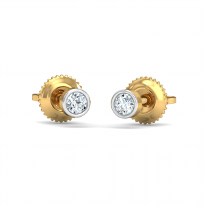 Bruce 3 mm Stud Earrings