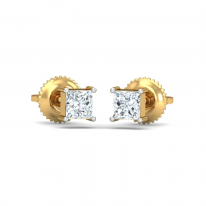Varg Solitare Stud Earrings