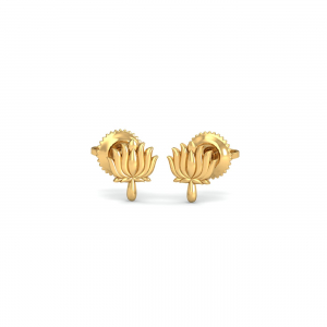 Lotus Gold Studs