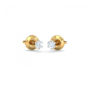 0.29 Carat Solitaire Earrings