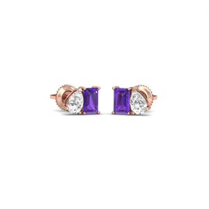 Aanya Amethyst Earrings