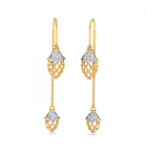 Kaaza Sui Dhaga Diamond Earrings