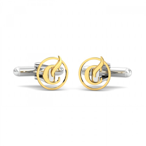 Alphabet C Cufflinks