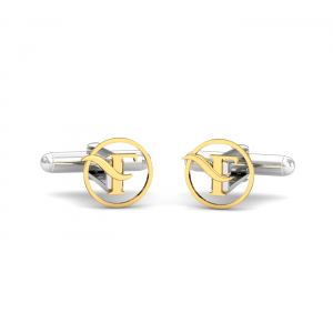 Alphabet F Cufflinks