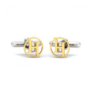 Alphabet H Cufflinks