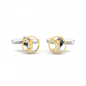 Alphabet J Cufflinks