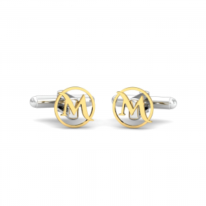 Alphabet M Cufflinks
