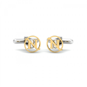 Alphabet N Cufflinks