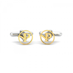 Alphabet P Cufflinks