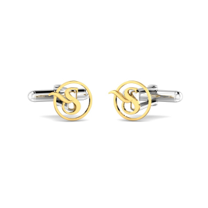 Alphabet S Cufflinks