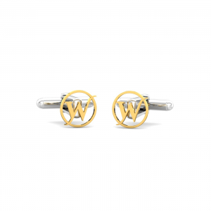 Alphabet W Cufflinks