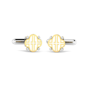 Clover Letter L Cufflinks