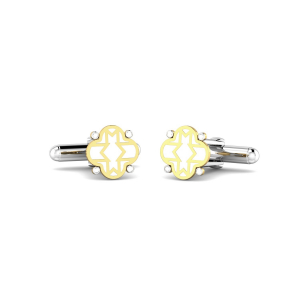Clover Letter M Cufflinks