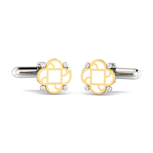 Clover Letter P Cufflinks