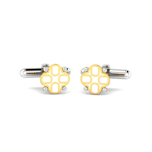 Clover Letter U Cufflinks