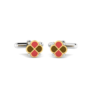 Clover Letter X Cufflinks