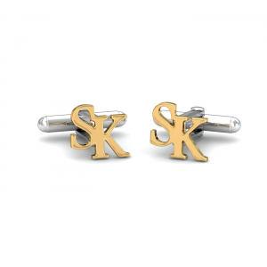 SK Initials Cufflinks