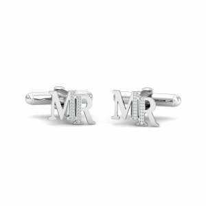 MR Initials Cufflinks