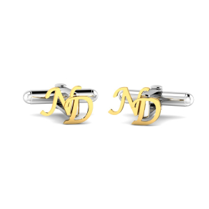 ND Initials Cufflinks