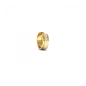 Kai White Mens Hoop