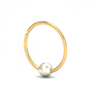 Pearl Bead Basic Nose Ring