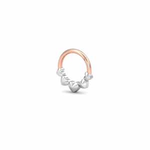 Hearts Septum Ring