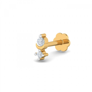 Druva 0.04 Carat Nose Stud (14K-YG-SI-HI-RTS)