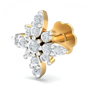 Sreeja Nose Stud (14K-YG-SI-HI-RTS)