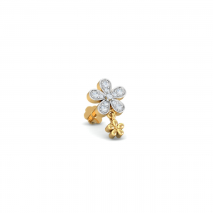 Blooming Drop Nose Stud