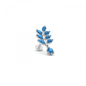 Blue Breeze Nose Stud