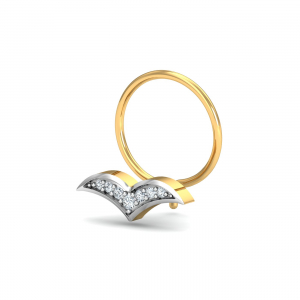 Flying Bird Nose Pin