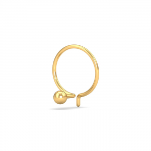 2.5 MM Gold Ball Nose Pin