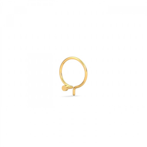 Dot Gold Nose Wire