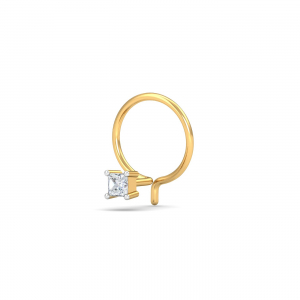 Princess Solitaire Nose Wire