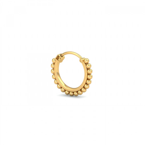 Gold Clicker Septum Ring