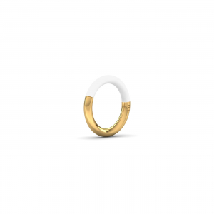 White Gold Nose Ring