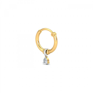 Dainty Pear Septum Ring