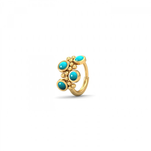 Parvati Turqoise Nose Ring