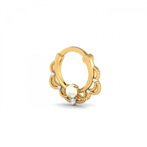 Aurora Pearl Septum Ring
