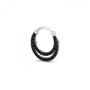 Offbeat Black Septum Ring