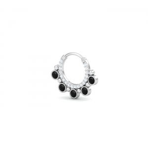 Midnight Black Septum Ring