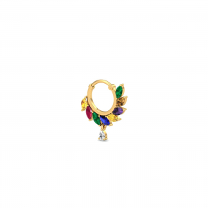 Aishani Sapphire Nose Ring