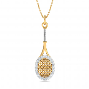 Tennis Racquet Pendant